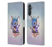Head Case Designs Officially Licensed Ruth Thompson Espresso Cup O Dragons Leather Wallet Case Compatible With Samsung Galaxy A24 4G / M34 5G