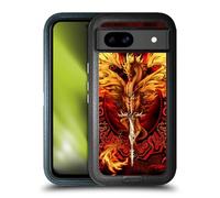 Head Case Designs Officially Licensed Ruth Thompson Flameblade Dragons Ultra-Armoured Shockproof Case [Military Grade Protection] Compatible With Google Pixel 8a