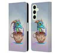 Head Case Designs Officially Licensed Ruth Thompson Hot Chocolate Cup O Dragons Leather Wallet Case Compatible With Samsung Galaxy S25+