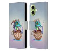 Head Case Designs Officially Licensed Ruth Thompson Hot Chocolate Cup O Dragons Leather Wallet Case Compatible With Apple iPhone 17