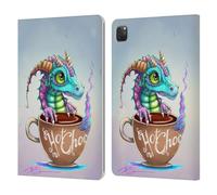 Head Case Designs Officially Licensed Ruth Thompson Hot Chocolate Cup O Dragons Leather Wallet Case Compatible With Apple iPad Pro 11 2020/2021 / 2022