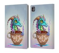 Head Case Designs Officially Licensed Ruth Thompson Hot Chocolate Cup O Dragons Leather Wallet Case Compatible With Apple iPad Pro 11 M4/M5 2024/2025