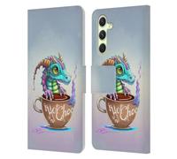 Head Case Designs Officially Licensed Ruth Thompson Hot Chocolate Cup O Dragons Leather Wallet Case Compatible With Samsung Galaxy A54 5G