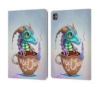 Head Case Designs Officially Licensed Ruth Thompson Hot Chocolate Cup O Dragons Leather Wallet Case Compatible With Apple iPad Pro 13 M4/M5 2024/2025