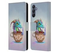 Head Case Designs Officially Licensed Ruth Thompson Hot Chocolate Cup O Dragons Leather Wallet Case Compatible With Samsung Galaxy A15