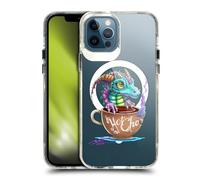 Head Case Designs Officially Licensed Ruth Thompson Hot Chocolate Cups and Dragons Shockproof Bumper Case [Military Grade] Compatible with iPhone 12 / iPhone 12 Pro and Compatible with MagSafe