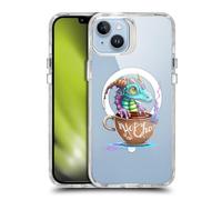 Head Case Designs Officially Licensed Ruth Thompson Hot Chocolate Cups and Dragons Shockproof Bumper Case [Military Grade Protection] Compatible with Apple iPhone 14 Plus and Compatible with MagSafe