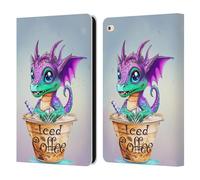 Head Case Designs Officially Licensed Ruth Thompson Iced Coffee Cup O Dragons Leather Wallet Case Compatible With Apple iPad Air 2 (2014)