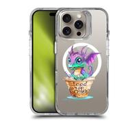 Head Case Designs Officially Licensed Ruth Thompson Iced Coffee Cups and Dragons Shockproof Bumper Case [Military Grade Protection] Compatible with Apple iPhone 16 Pro and Compatible with MagSafe