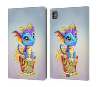 Head Case Designs Officially Licensed Ruth Thompson Iced Tea Cup O Dragons Leather Wallet Case Compatible With Apple iPad Pro 11 M4/M5 2024/2025