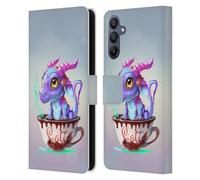 Head Case Designs Officially Licensed Ruth Thompson Latte Cup O Dragons Leather Wallet Case Compatible With Samsung Galaxy A15