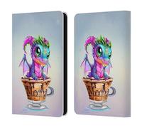 Head Case Designs Officially Licensed Ruth Thompson Mocha Cup O Dragons Leather Wallet Case Compatible With Kindle Paperwhite 5 (2021)
