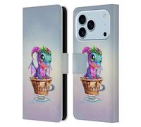 Head Case Designs Officially Licensed Ruth Thompson Mocha Cup O Dragons Leather Wallet Case Compatible With Apple iPhone 17 Pro