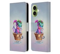 Head Case Designs Officially Licensed Ruth Thompson Mocha Cup O Dragons Leather Wallet Case Compatible With Apple iPhone 17