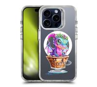 Head Case Designs Officially Licensed Ruth Thompson Mocha Cups and Dragons Shockproof Bumper Case [Military Grade Protection] Compatible with Apple iPhone 15 Pro and Compatible with MagSafe