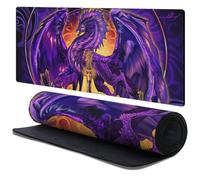 Head Case Designs Officially Licensed Ruth Thompson Nether Blade Dragon Art 37.4 x 15.75 x 0.16 inches (900 x 400 mm) - XL Gaming Office Desk PC Keyboard Mouse Mat Pad