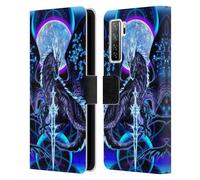 Head Case Designs Officially Licensed Ruth Thompson Night Blade & Constellations Dragons with Swords Leather Wallet Case Compatible With Huawei Nova 7 SE/P40 Lite 5G