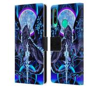 Head Case Designs Officially Licensed Ruth Thompson Night Blade & Constellations Dragons with Swords Leather Wallet Case Compatible With Huawei P40 lite E
