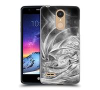 Head Case Designs Officially Licensed Ruth Thompson Silver Ice Dragons Hard Back Case Compatible With LG K8 / K9 (2018)
