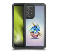 Head Case Designs Officially Licensed Ruth Thompson Tea Cup O Dragons Ultra-Armoured Shockproof Case [Military Grade Protection] Compatible With Galaxy A52 / A52s / 5G (2021)