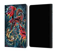 Head Case Designs Officially Licensed Ruth Thompson Tribal Dragon, Tiger & Sword Art Leather Wallet Case Compatible With Kindle Paperwhite 1/2 / 3