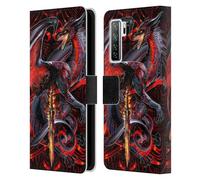 Head Case Designs Officially Licensed Ruth Thompson Widow Blade Dragons with Swords Leather Wallet Case Compatible With Huawei Nova 7 SE/P40 Lite 5G