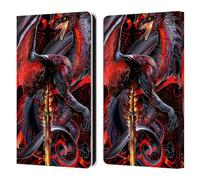 Head Case Designs Officially Licensed Ruth Thompson Widow Blade Dragons with Swords Leather Wallet Case Compatible With Fire HD 8/Fire HD 8 Plus 2020
