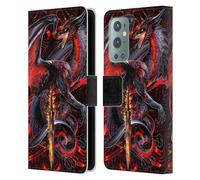 Head Case Designs Officially Licensed Ruth Thompson Widow Blade Dragons with Swords Leather Wallet Case Compatible With OnePlus 9