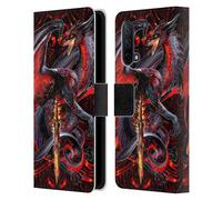 Head Case Designs Officially Licensed Ruth Thompson Widow Blade Dragons with Swords Leather Wallet Case Compatible With OnePlus Nord CE 5G