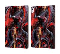 Head Case Designs Officially Licensed Ruth Thompson Widow Blade Dragons with Swords Leather Wallet Case Compatible With Apple iPad Air 13 2024/2025