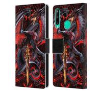 Head Case Designs Officially Licensed Ruth Thompson Widow Blade Dragons with Swords Leather Wallet Case Compatible With Huawei P40 lite E