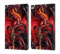 Head Case Designs Officially Licensed Ruth Thompson Wrath Blade Dragons with Swords Leather Wallet Case Compatible With Apple iPad 10.2 2019/2020/2021