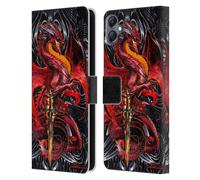 Head Case Designs Officially Licensed Ruth Thompson Wrath Blade Dragons with Swords Leather Wallet Case Compatible With Samsung Galaxy A05