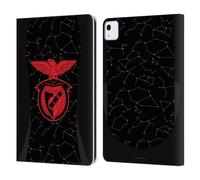 Head Case Designs Officially Licensed S.L. Benfica Away 2024/25 Crest Kit Leather Wallet Case Compatible With Apple iPad Air 11 2020/2022/2024/2025