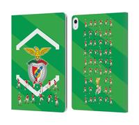 Head Case Designs Officially Licensed S.L. Benfica Game Day Graphics Leather Wallet Case Compatible With Apple iPad Air 13 2024/2025