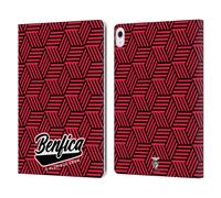 Head Case Designs Officially Licensed S.L. Benfica Geometric 2021/22 Crest Leather Wallet Case Compatible With Apple iPad Air 13 2024/2025
