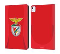 Head Case Designs Officially Licensed S.L. Benfica Home 2024/25 Crest Kit Leather Wallet Case Compatible With Apple iPad Air 11 2020/2022/2024/2025