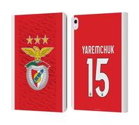 Head Case Designs Officially Licensed S.L. Benfica Roman Yaremchuk 2021/22 Players Home Kit Leather Wallet Case Compatible With Apple iPad Air 13 2024/2025