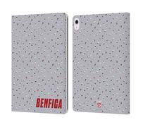 Head Case Designs Officially Licensed S.L. Benfica Triangles 2021/22 Crest Leather Wallet Case Compatible With Apple iPad Air 13 2024/2025