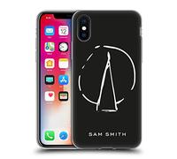 Head Case Designs Officially Licensed Sam Smith Wedge Art Gel Case [Military Grade Protection] Compatible with Apple iPhone X/iPhone XS and Compatible with MagSafe
