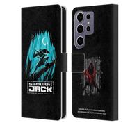 Head Case Designs Officially Licensed Samurai Jack Season 5 Poster Graphics Leather Wallet Case Compatible with Samsung Galaxy S25 Ultra