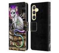 Head Case Designs Officially Licensed Sarah Richter Alchemy Magic Rat Animals Leather Wallet Case Compatible With Samsung Galaxy S24 5G