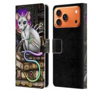 Head Case Designs Officially Licensed Sarah Richter Alchemy Magic Rat Animals Leather Wallet Case Compatible With Apple iPhone 17 Pro Max