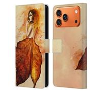 Head Case Designs Officially Licensed Sarah Richter Autumn Girl Fantasy Leather Wallet Case Compatible With Apple iPhone 17 Pro Max