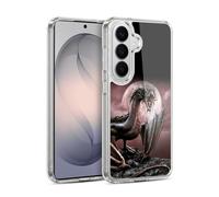 Head Case Designs Officially Licensed Sarah Richter Black Dragon Roaring Fantasy Creatures Gel Case [Military Grade Protection] Compatible with Samsung Galaxy S26 Plus and Compatible with MagSafe