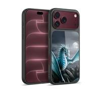 Head Case Designs Officially Licensed Sarah Richter Blue Water Dragon Fantasy Creatures Gel Armour Case [Military Grade Protection] Compatible With Apple iPhone 18 Pro Max
