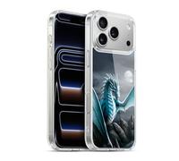 Head Case Designs Officially Licensed Sarah Richter Blue Water Dragon Fantasy Creatures Gel Case [Military Grade Protection] Compatible with Apple iPhone 17 Pro Max and Compatible with MagSafe