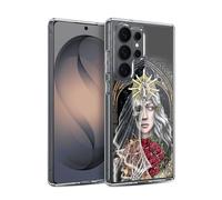 Head Case Designs Officially Licensed Sarah Richter Bride Half Skeleton With Roses Gothic Gel Case [Military Grade Protection] Compatible with Samsung Galaxy S26 Ultra and Compatible with MagSafe