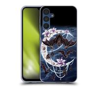 Head Case Designs Officially Licensed Sarah Richter Gothic Bats & Crescent Moon Animals Gel Case [Military Grade Protection] Compatible with Samsung Galaxy A15 and Compatible with MagSafe