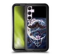 Head Case Designs Officially Licensed Sarah Richter Gothic Bats & Crescent Moon Animals Ultra-Armoured Shockproof Case [Military Grade Protection] Compatible With Samsung Galaxy A35 5G